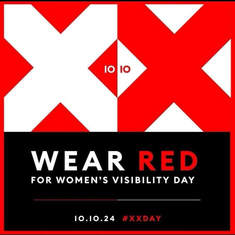 Read more about the article #XXDay: Wear Red to Celebrate Women’s Visibility Day