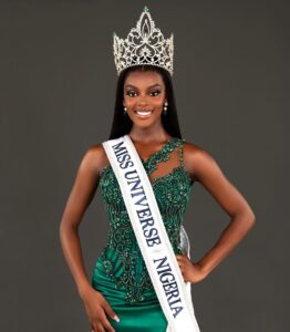 First runner-up at the Miss Universe global competition, Chidimma Adetshina, representing Nigeria.