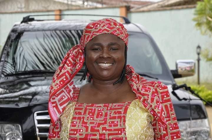 A photo of Helen Ukpabio, a leader in a Nigerian Apostle Church.