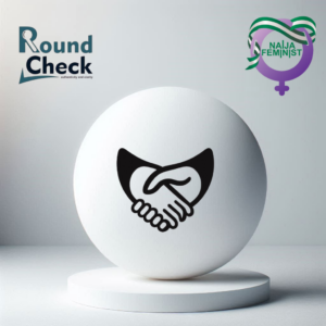 An image illustrating a partnership between Round Check and NFM.