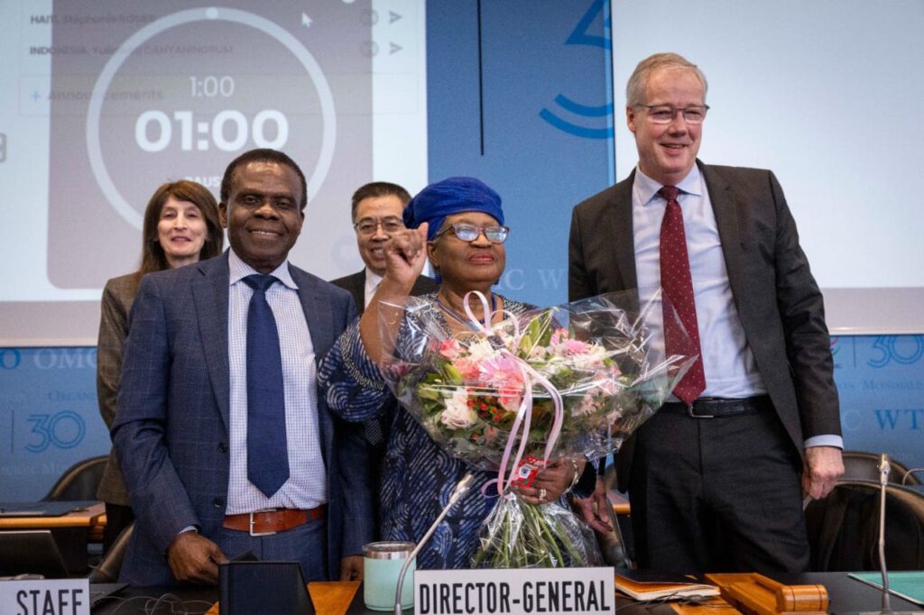 Ngozi Okonjo-Iweala was honoured as Director-General of WTO.