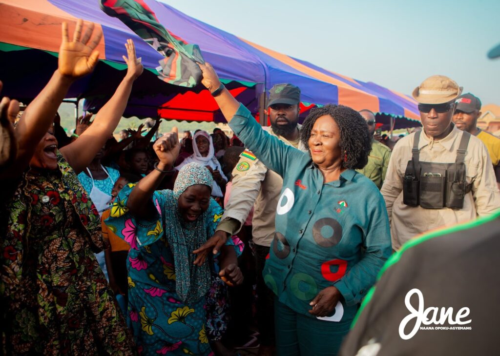 Ghana’s first female president-elect Naana Jane Opoku-Agyemang. Photo source: Naana’s X page