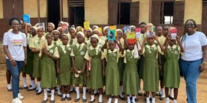 SAFE Girls Club at Oluyori Girls Grammar school.