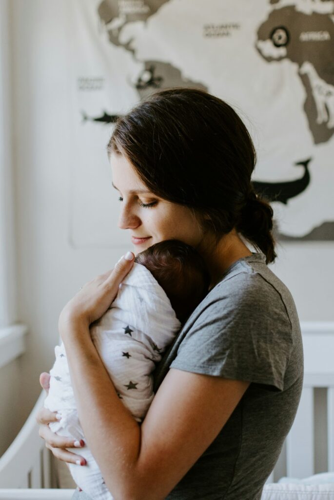 Mother and baby. Photo source: Kelly Sikemma/Unsplash