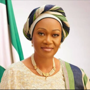 The first lady of Nigeria.