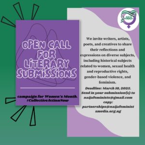 NFM open call for literary submissions