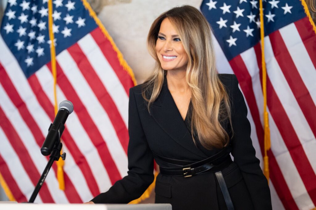 Melania Trump. Photo source: MELANIATRUMP on X
