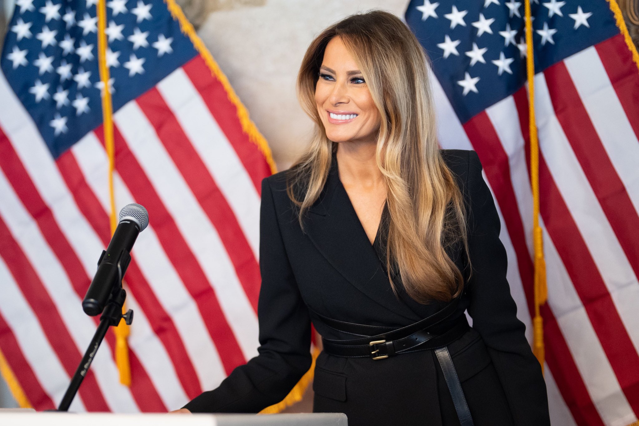 Melania Trump. Photo source: MELANIATRUMP on X