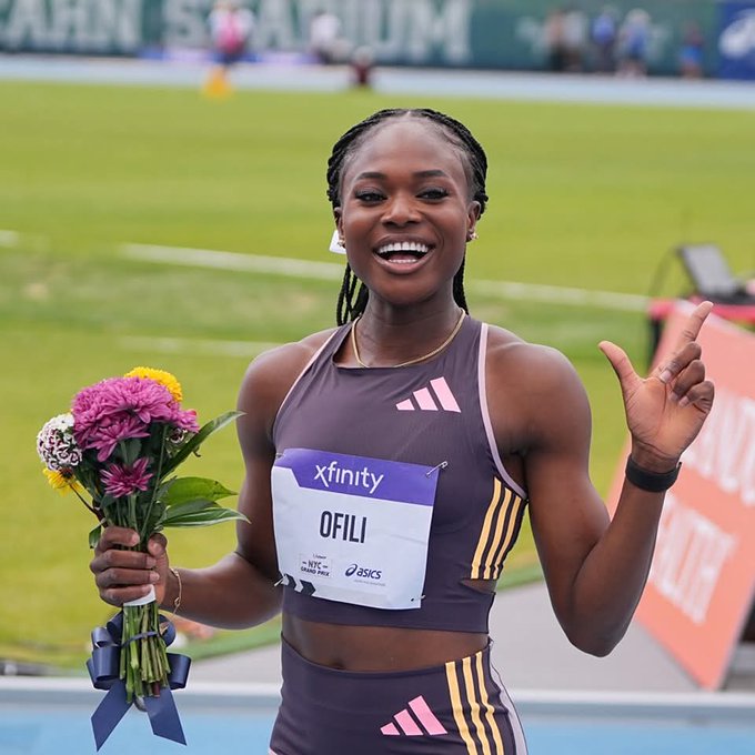 Favour Ofili at Adidas Atlanta City Games. Photo source: MakingOfChamps on X