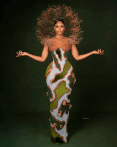 Osas Ighodaro at the just concluded AMVCA.