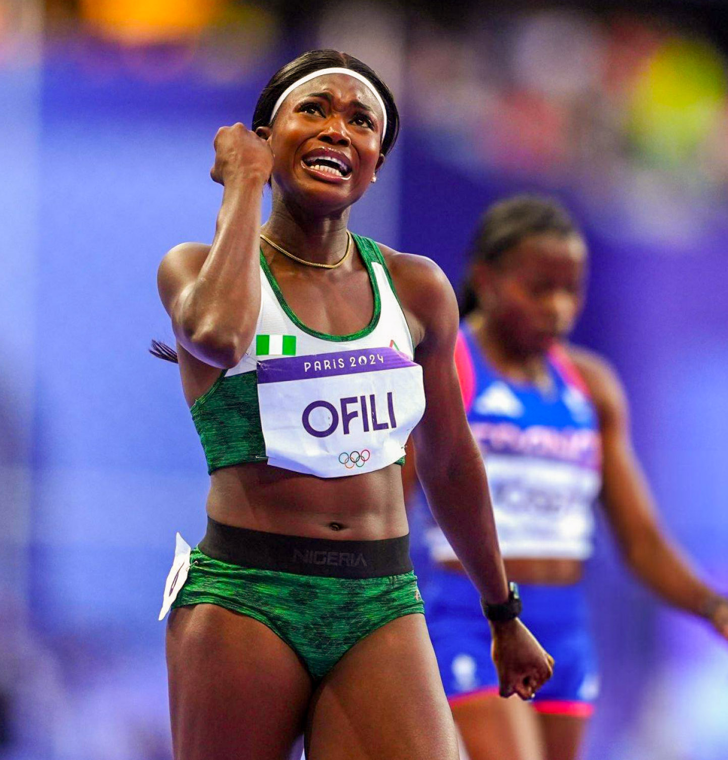 Favour Ofili. Photo source: Track Gazette on X.