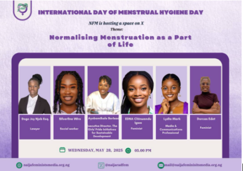 Stakeholders Urge Action to Normalise Menstruation at NFM X Space