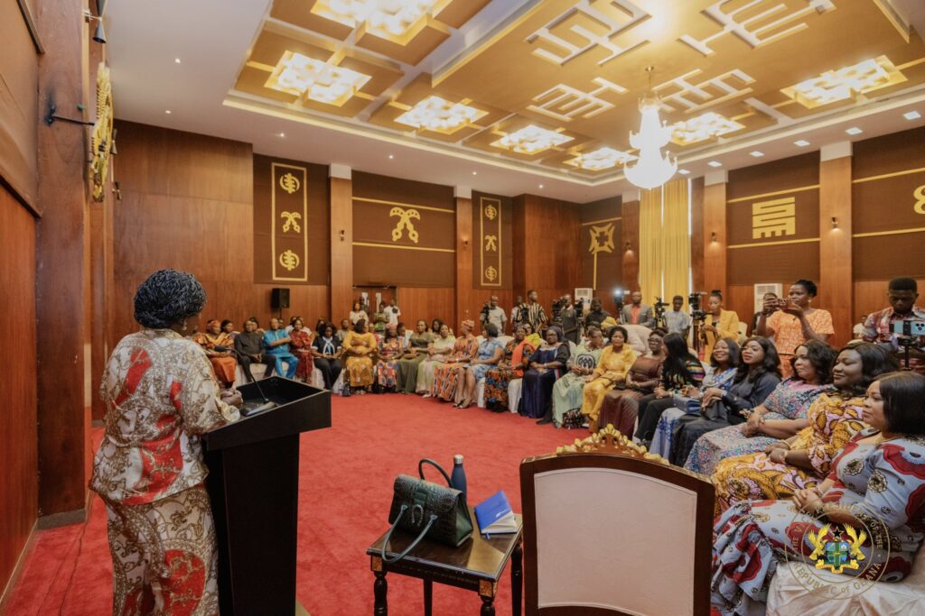 Vice President Prof Jane Naana and Members of Parliament (MPs). Photo source: NJOAgyemang on X.