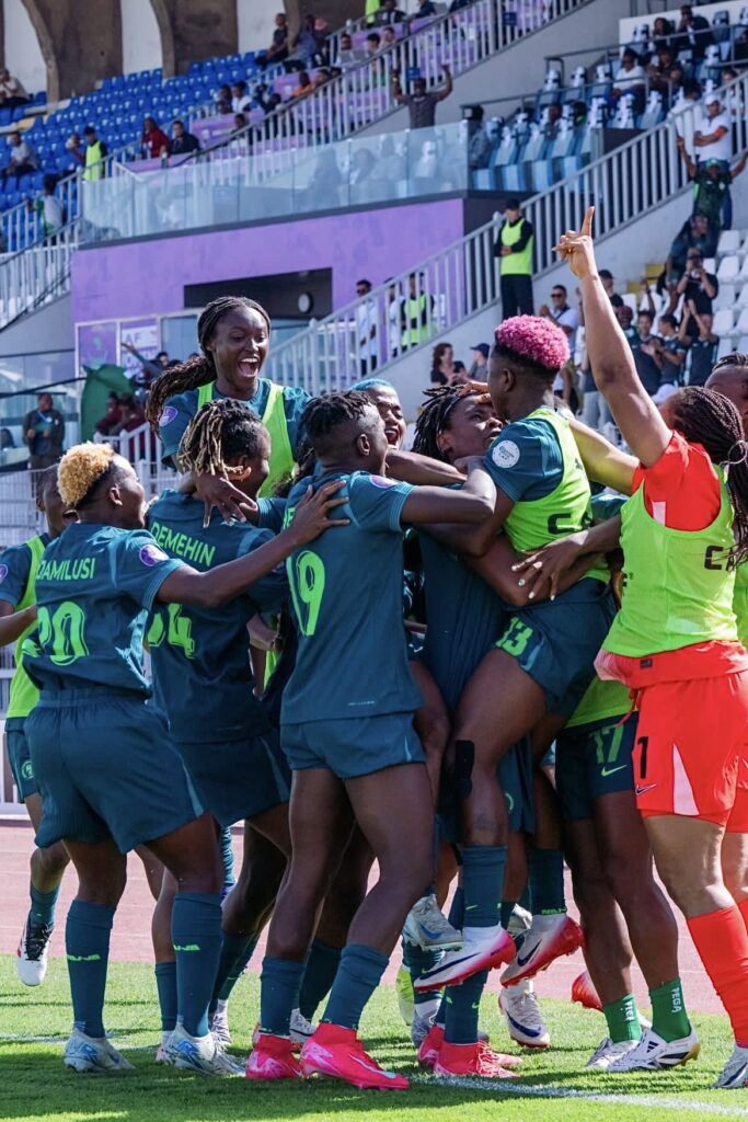 Super Falcons bag spot at WAFCON finals. Photo source: Rins98 on X.