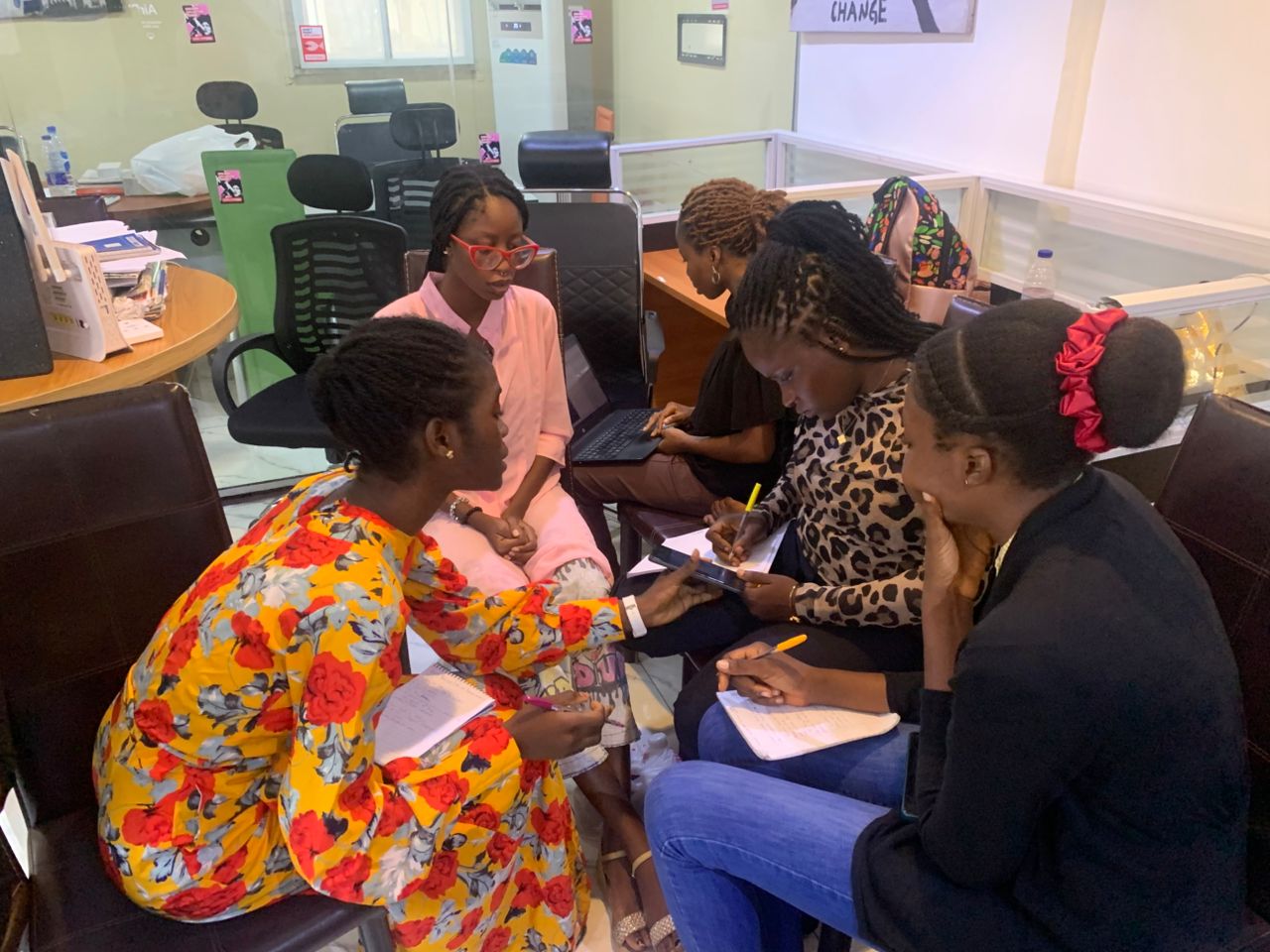 Feminists at the Young Urban Women Movement (YUWM) Forum. Photo source: Young Urban Women Movement