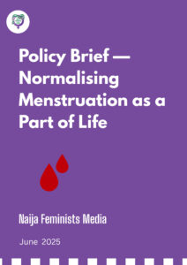 Policy Brief — Normalising Menstruation as a Part of Life