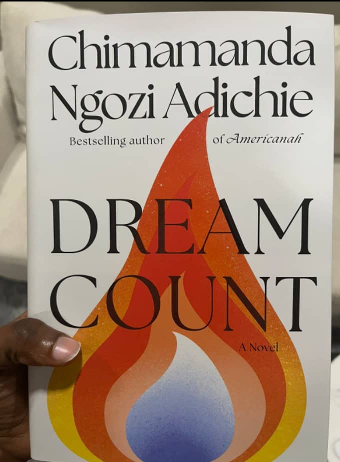 Caption: Copy of Dream Count. Photo credit: Chimamanda's X handle