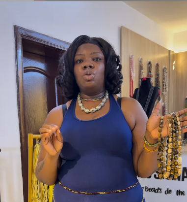 Oritsemeyiwa Catherine. Photo Source: Screenshot of a video from Oritsemeyiwa Catherine(Instagram)