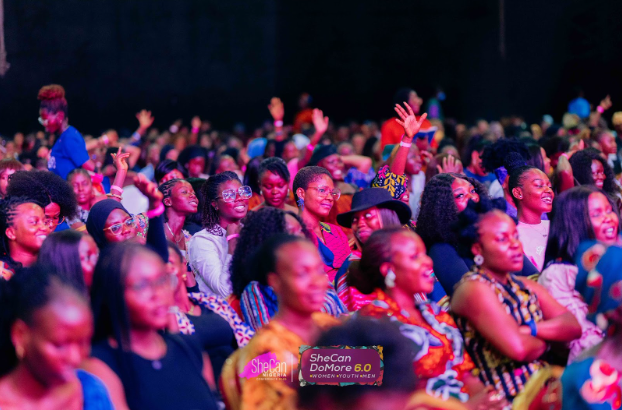 Attendees at the SheCan Conference. Photocredit: SheCan's X handle
