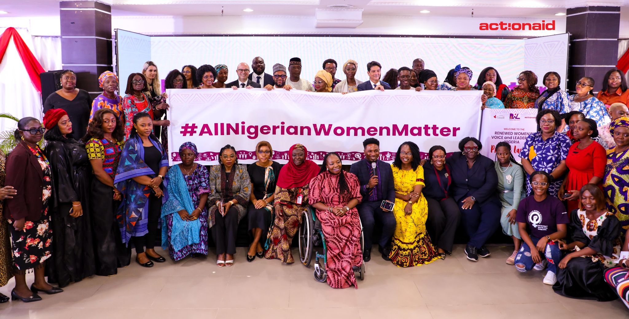 Attendees of the Renewed Women’s Voice and Leadership (RWVL) launch. Photo source: ActionAid Nigeria