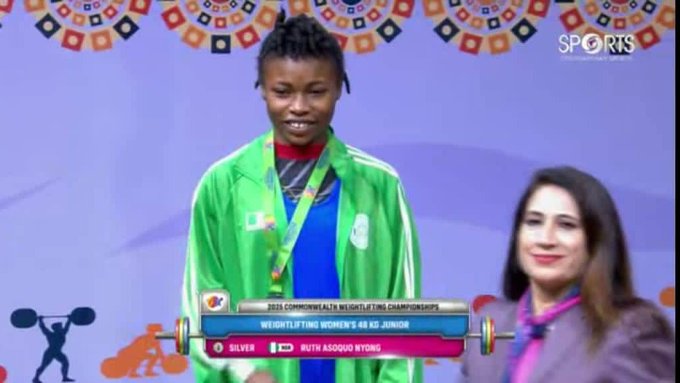 Omolola Onome Didih. Photo source: National Sports Commission (NSC) on Instagram