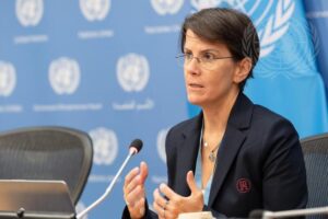 UN Special Rapporteur on violence against women and girls, Reem Alsalem. Photo source: UN Media