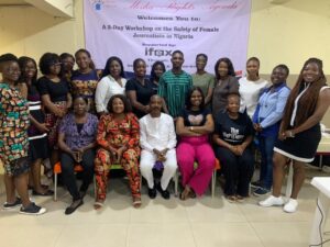 Participants at the Media Rights Agenda capacity building workshop. Photo source: MRA