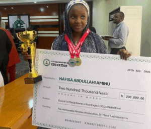 Nafisa Abdullahi Aminu. Photo credit: X Handle