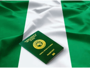 Nigerian passport. Photo source: Nigeria stories on X