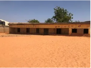 Flood damaged and swallowed school in cheledi community, Kirfi LGA Bauchi state. Photo source: Nigeria grasroot news