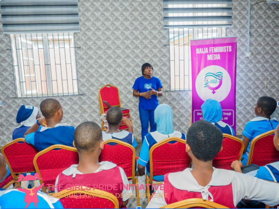 Naija Feminists Media training students on gender equality and media. Photo source: TGPI