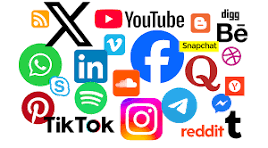 Social media. Photo source: Wikipedia