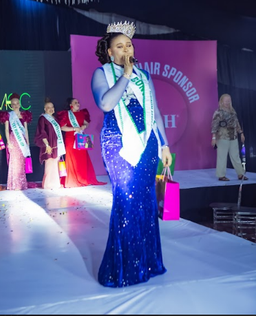 Anita Chidebube, Nigeria’s First Advocacy Albinism Queen. Photo source: Misty Glam Company (MGC)