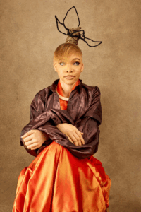 Albinism Advocate Olabode Rebecca. Photo source: Misty Glam Company