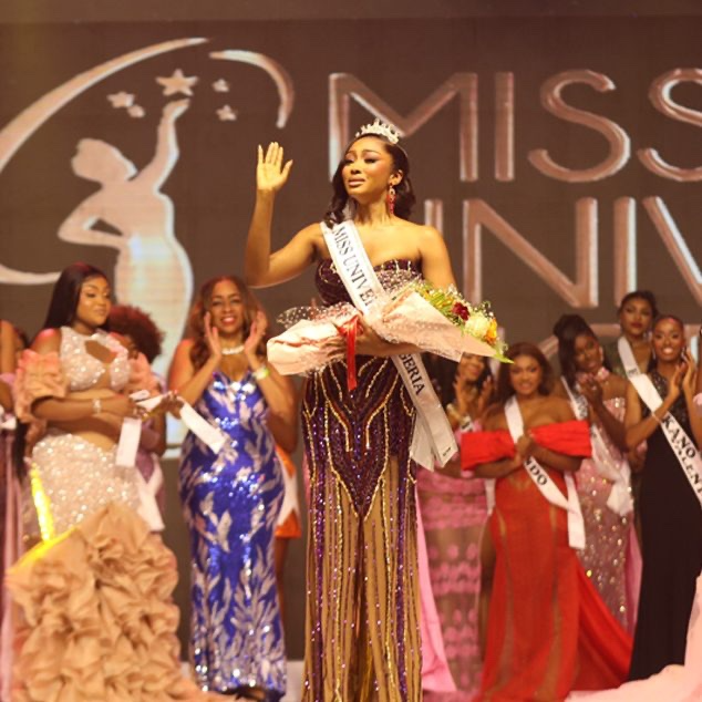 Ms. Onyinyechi Basil Crowned Miss Universe Nigeria. Photo credit: Miss Universe Nigeria on Instagram