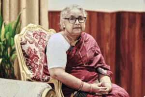 Sushila Karki Photo Source: Sujan Gurung / AP