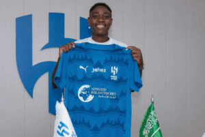 Asisat Oshoala. Photo credit: Al Hilal IG