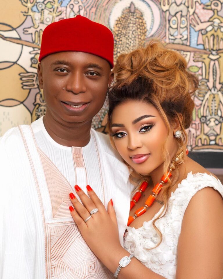 Regina Daniels and Ned Nwoko. Photo source: Oxygist on X