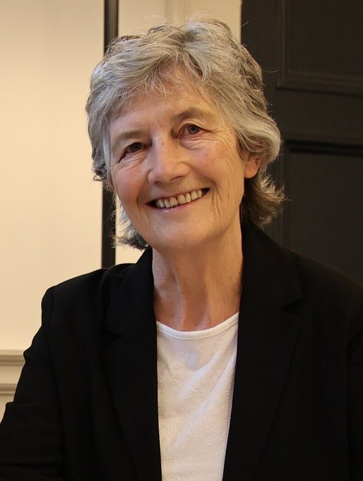 Ireland's new president, Catherine Connolly. Photo source: Pop base on X