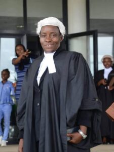 Late Barrister Felicia Odu. Photo source: Kudi courtroom on Instagram