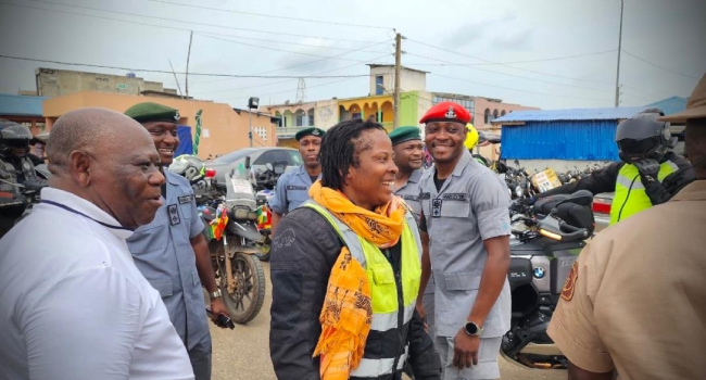 Officer Ogboru Akpevwe. Photo credit: X handle