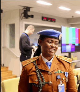 Chief Superintendent of Corrections with the NCoS, Olukemi Ibikunle. Photo source: Instagram