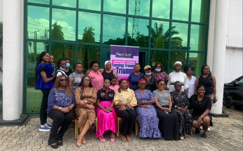 Project Alert survivor forum event. Photo source: Naija Feminists Media