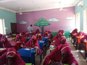 A photo of the school students. NTA.