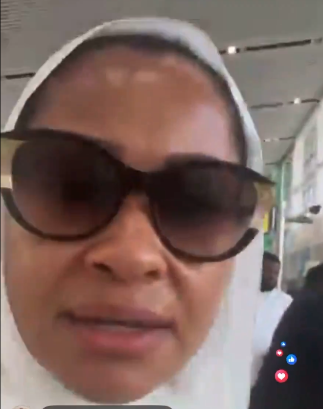 A screenshot of Senator Natasha Live on Facebook.