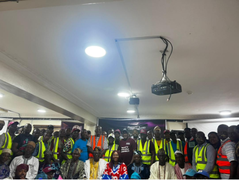 Participants with the Project Alert Team. Photo Credit: Naija Feminists Media