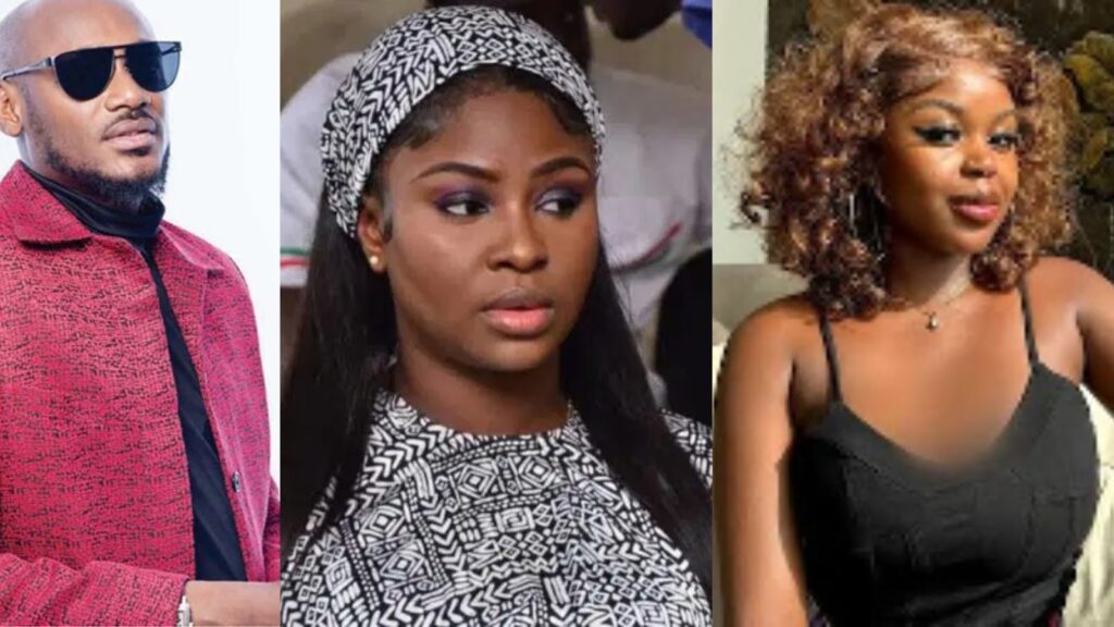 A collage of Tuface, Natasha and Saida Boj