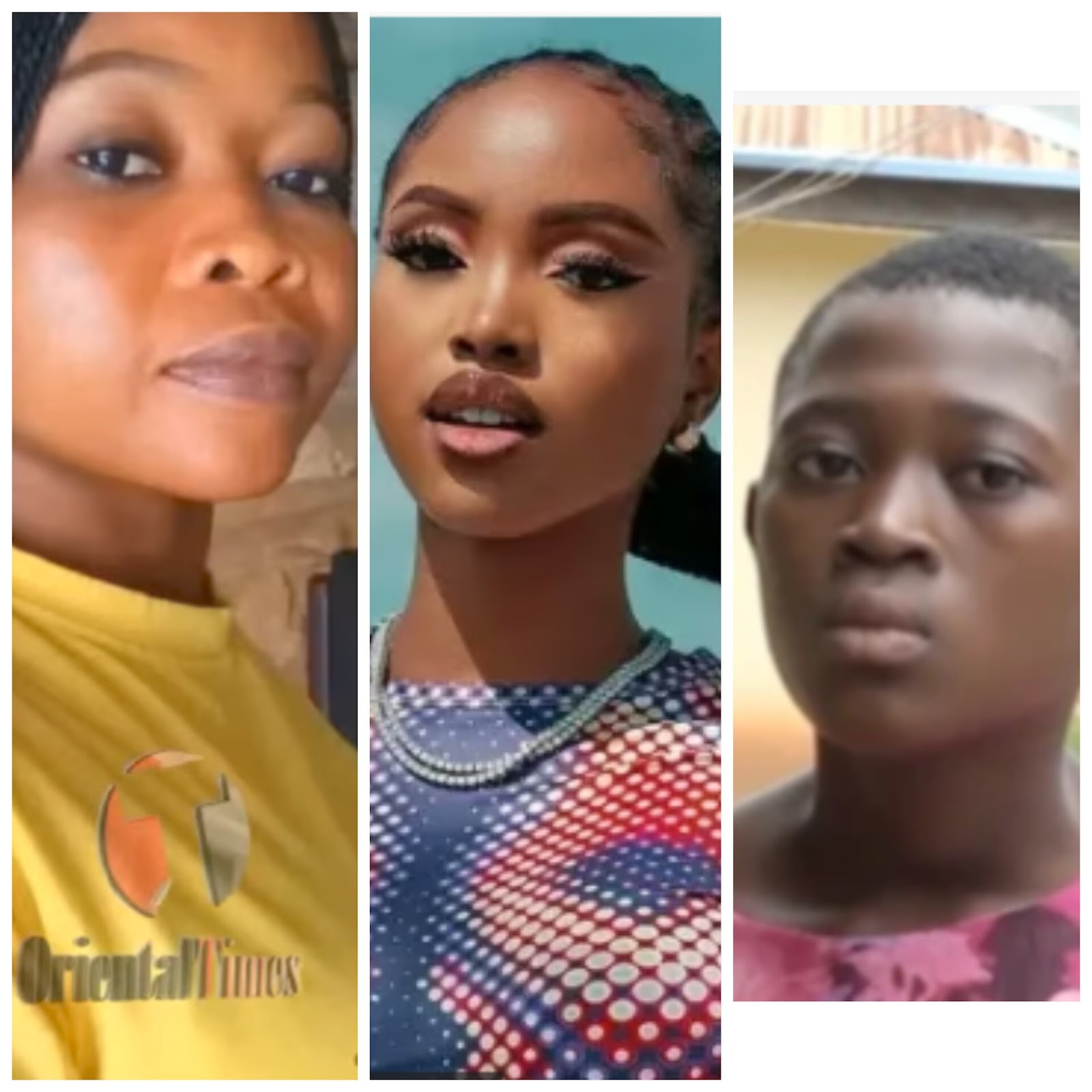 Collage of women who lost their lives due to male violence.