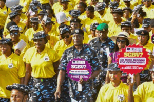 A picture from the walk. Photo Source: @Lagosdsva