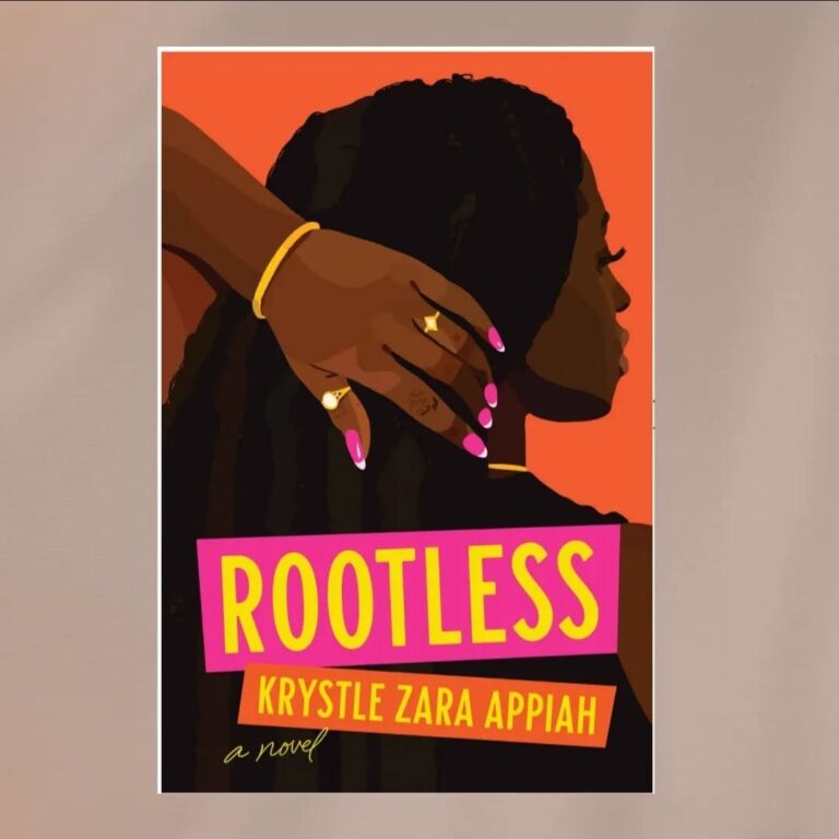 Rootless by Krystle Zara Appiah.Photo credit: Booklovers on iG
